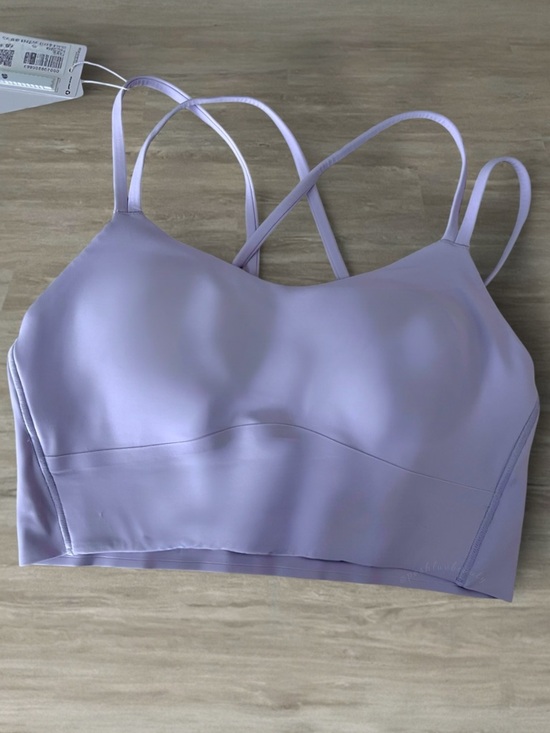 lululemon athletica Tops - LULULEMON Like a Cloud Long Line Bra B/C Lavender Frost NWT Size 8